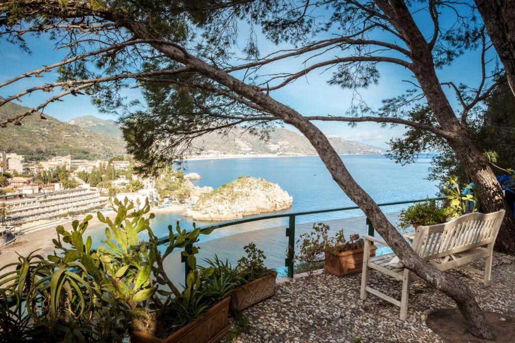 הוילה Terrazza Isola Bella טאורמינה מראה חיצוני תמונה